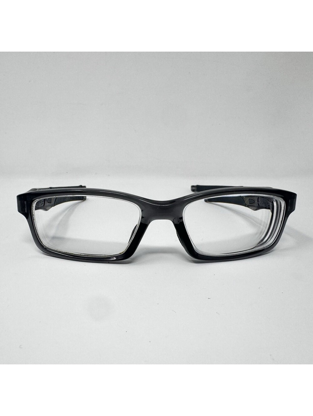 Oakley Crosslink OX8118 Grey Smoke Black Eyeglass Frames 58-18-140